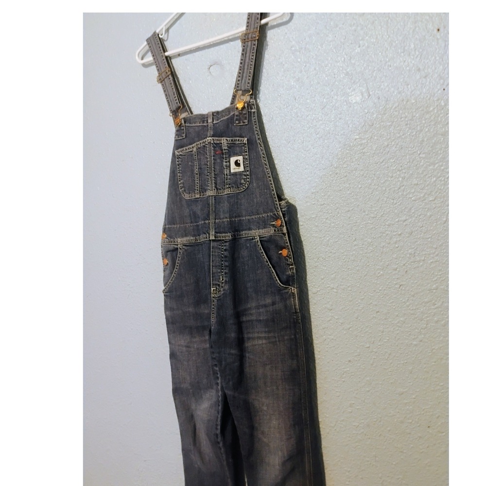 Carhartt WIP Gray Denim Jumpsuit